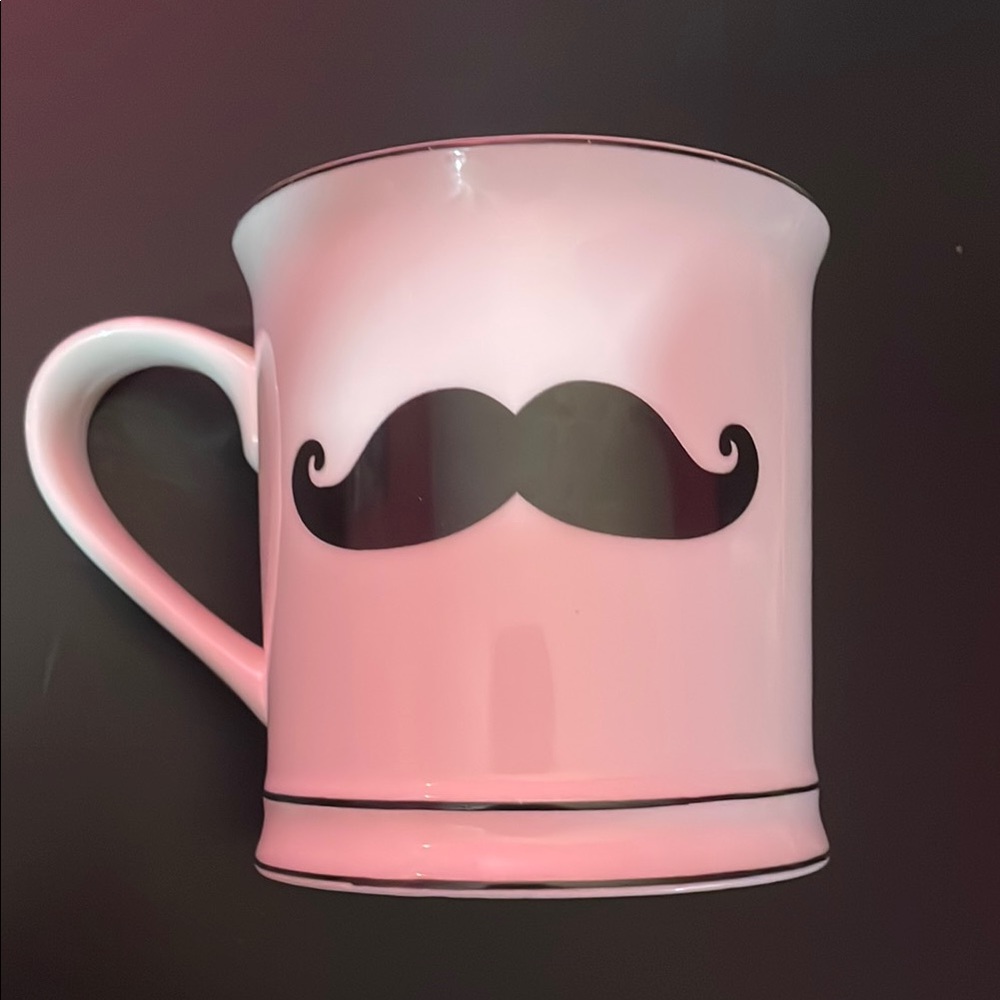 Mustache Coffee Mug Set
